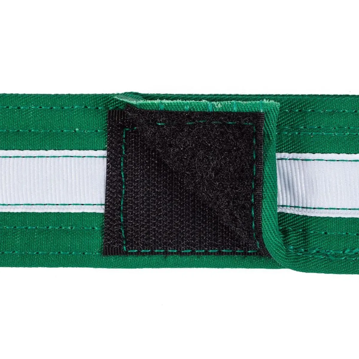 Century US Retail Adjustable White Striped Belt