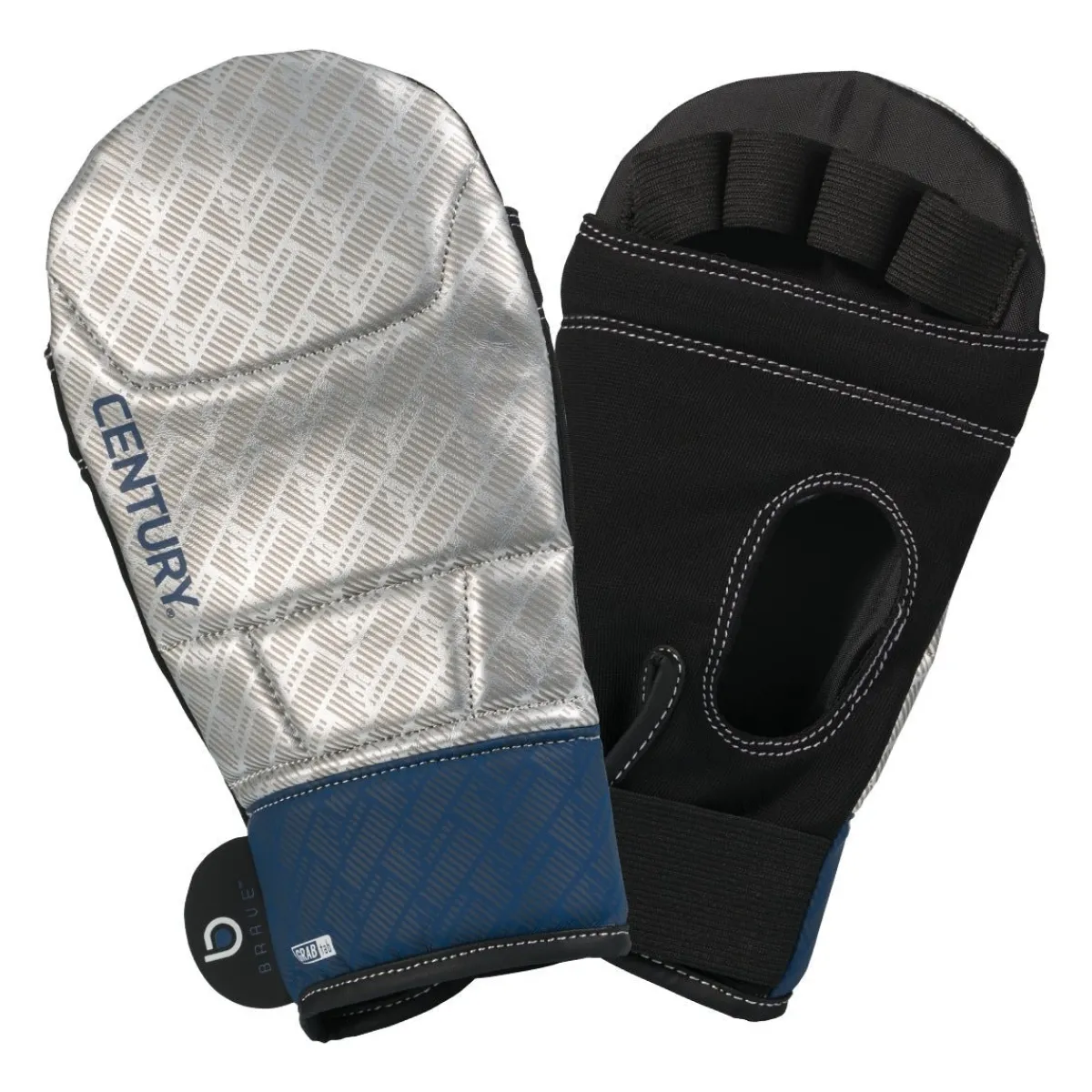 Century US Retail Brave Bag Gloves - Silver/Navy