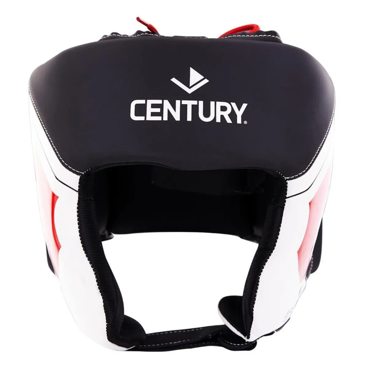 Outlet Century US Retail Brave Open Face Headgear Black/White/Red