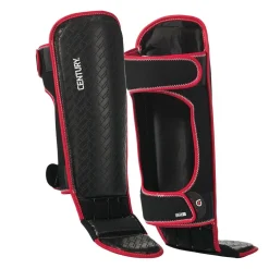Outlet Century US Retail Brave Shin Instep Guards - Red/Black