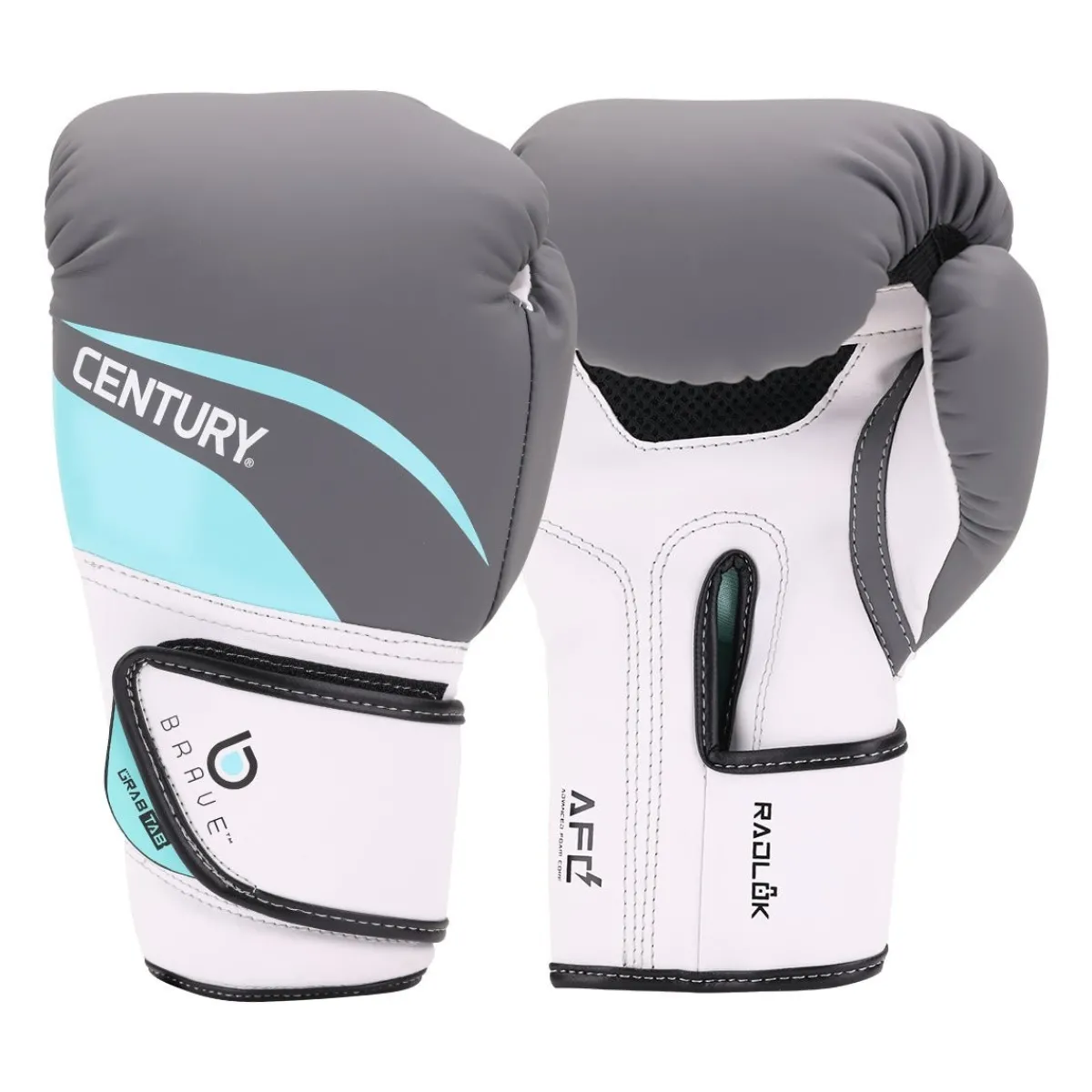 Online Century US Retail Brave Women's Boxing Gloves - White/Teal