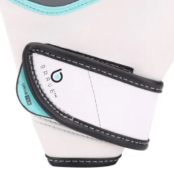Best Century US Retail Brave Women's Padded Gloves White/Teal