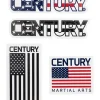 Century Martial Arts Century Americana Sticker Pack – 4 Piece