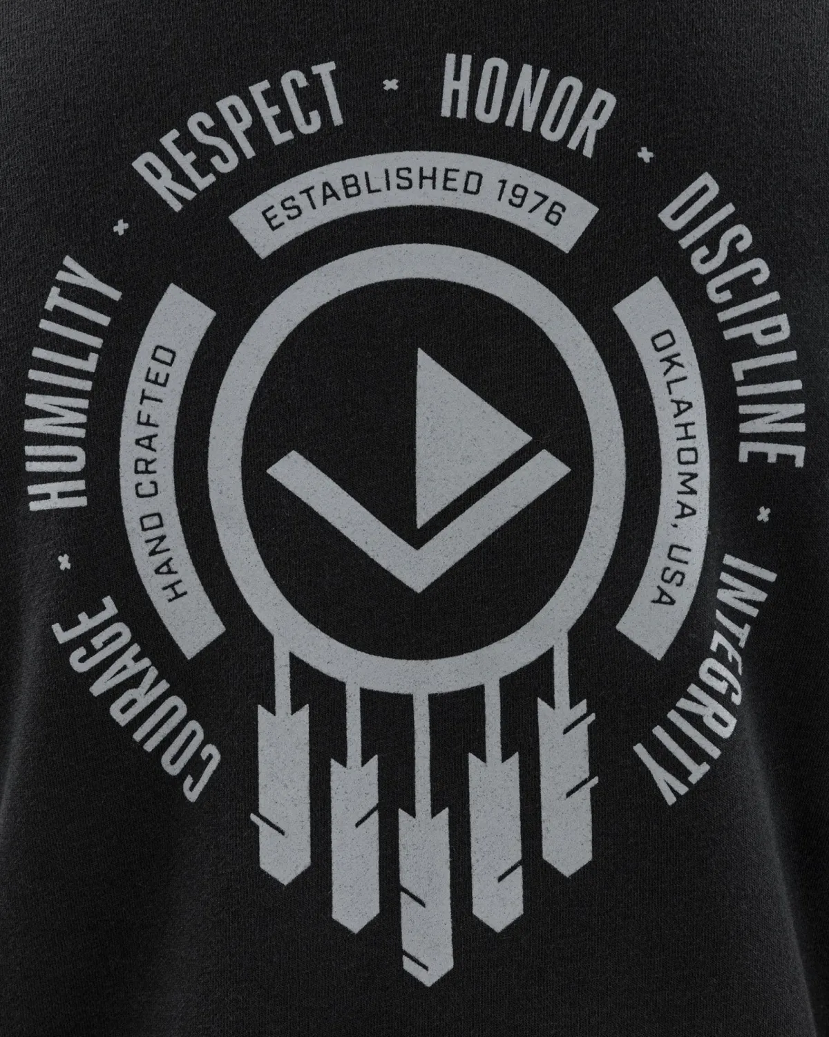 Hot Century Martial Arts Century Core Values Hoodie Black