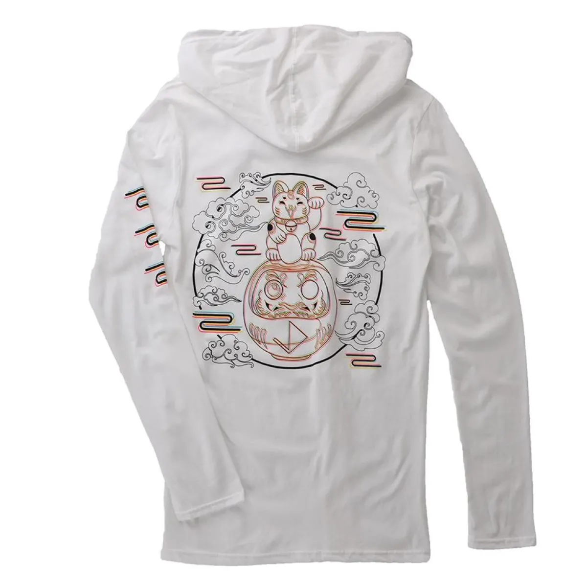 Century US Retail Century Lucky Cat Hoodie White