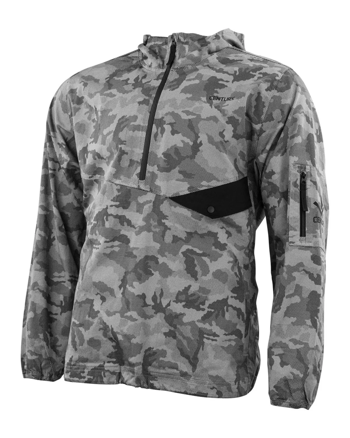 Century Martial Arts Century Men's Half Zip Hooded Pullover