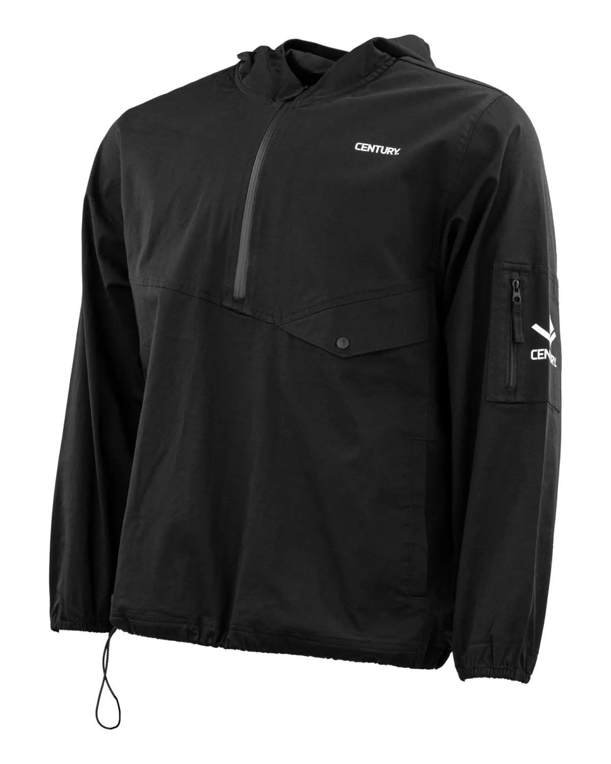 Century Martial Arts Century Men's Half Zip Hooded Pullover