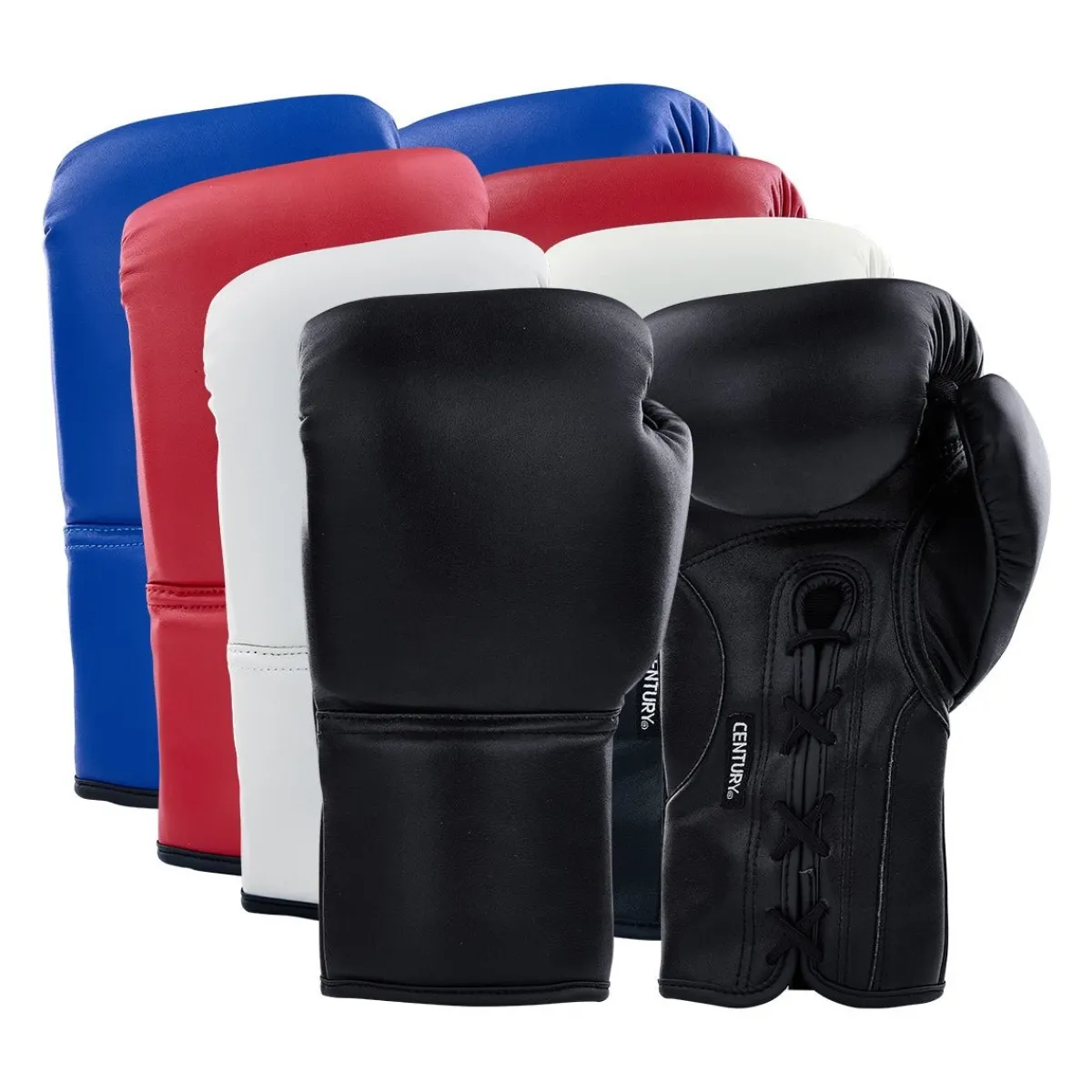Century US Retail Century Solid Leather Lace Up Bag Glove