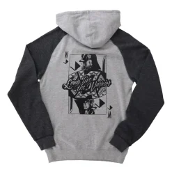 Clearance Century US Retail Century Warrior Card Hoodie Hea Grey