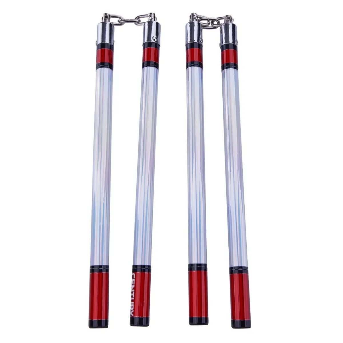 Sale Century US Retail Competition Nunchaku - Fire and Ice BLK/RED