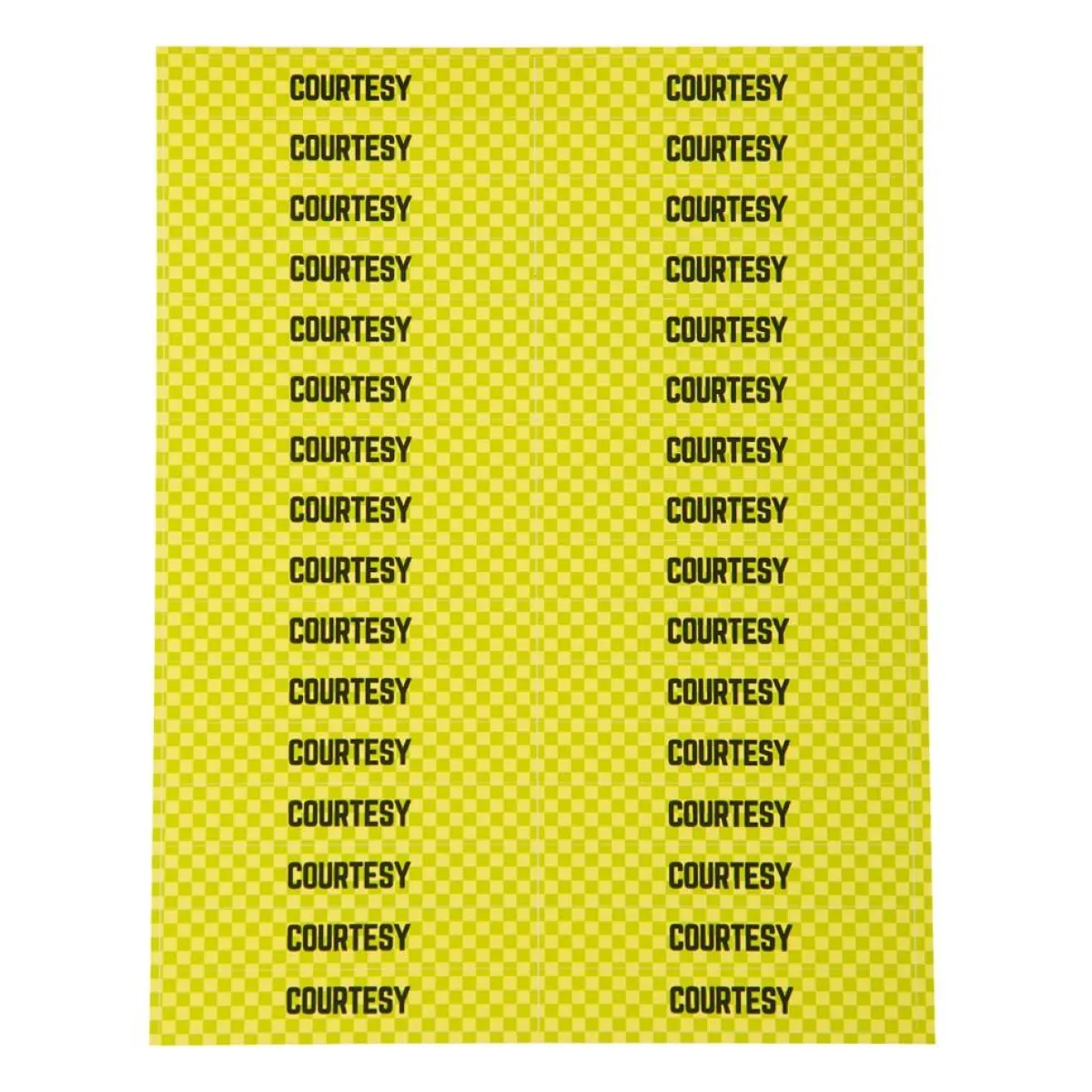Century US Retail Courtesy Belt Stripe