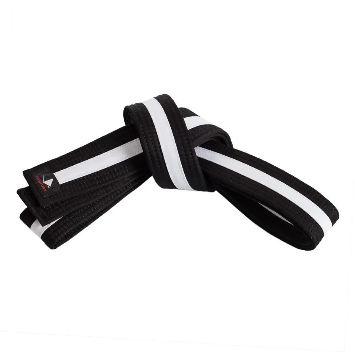Century US Retail Double Wrap Deluxe Striped Black Belt