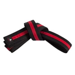 Century US Retail Double Wrap Deluxe Striped Black Belt