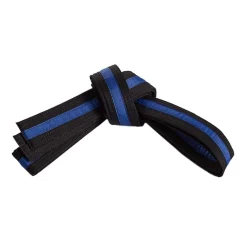 Clearance Century US Retail Double Wrap Striped Black Belt