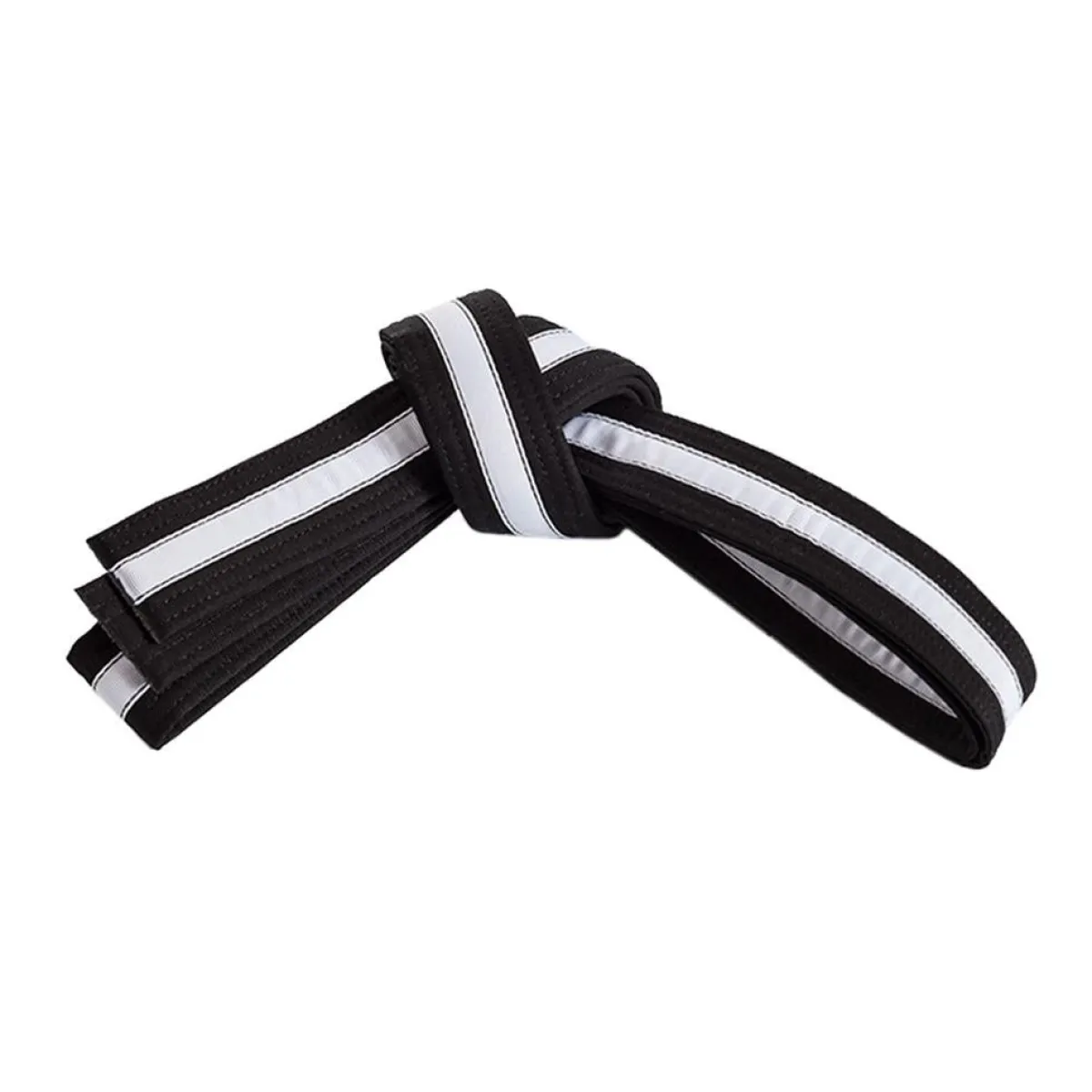 Clearance Century US Retail Double Wrap Striped Black Belt