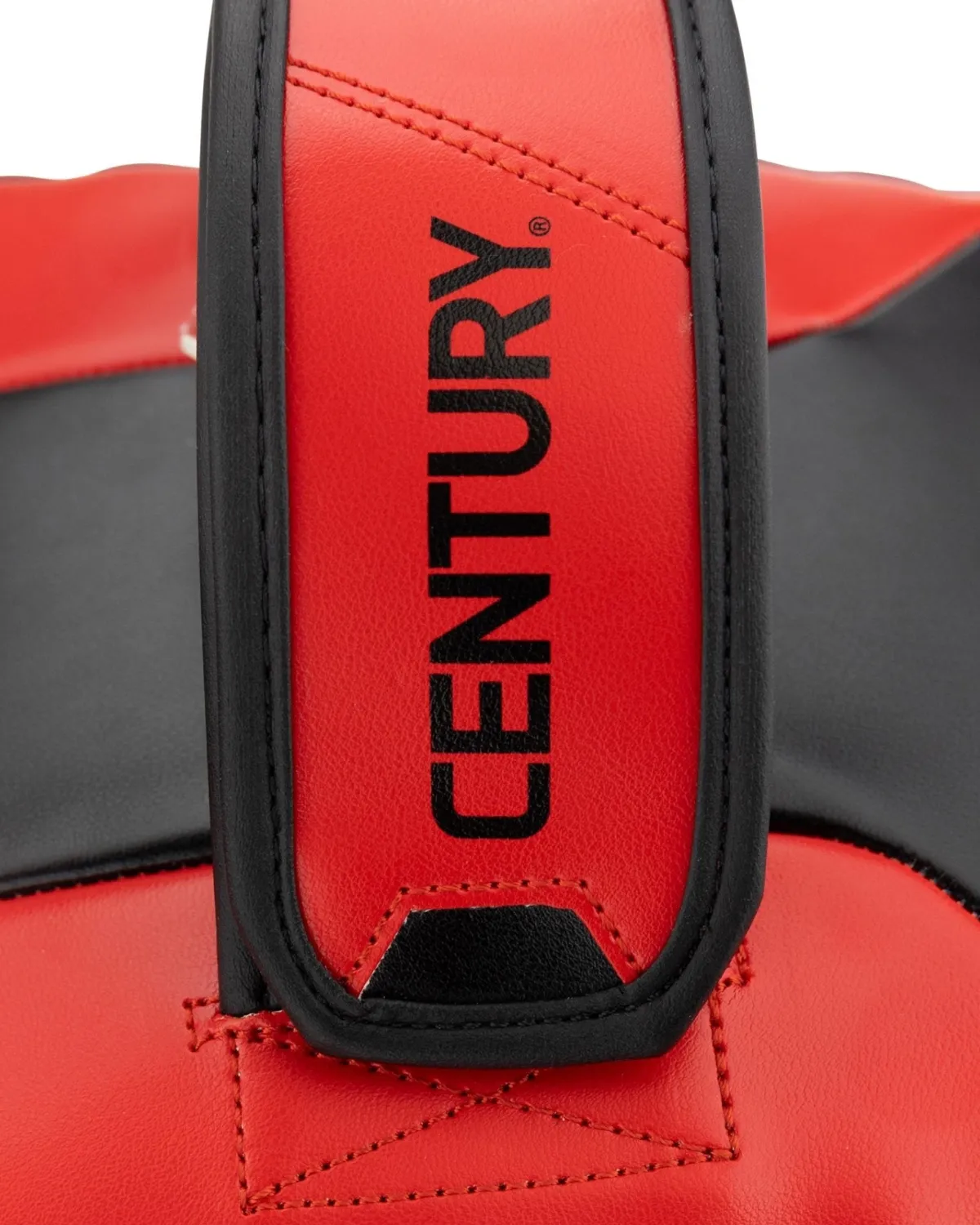 Hot Century Martial Arts Drive Curved Muay Thai Pad Pair Red