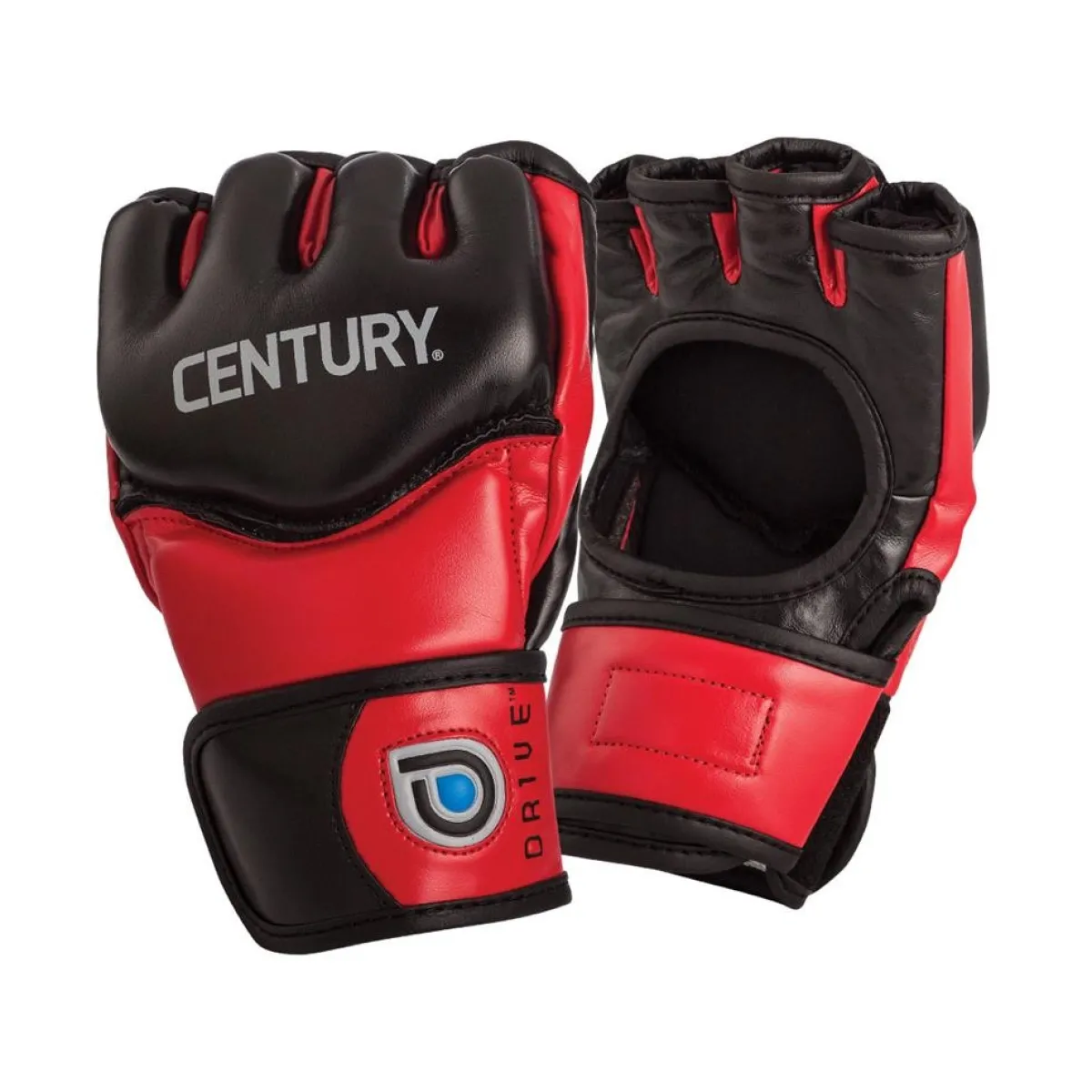 Clearance Century US Retail Drive Fight Gloves Red/Black