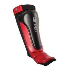 Best Century US Retail Drive MMA Shin Instep Guards Red/Black