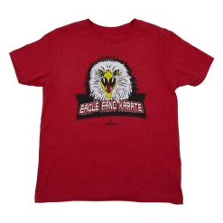 Hot Century US Retail Eagle Fang Karate Tee Red