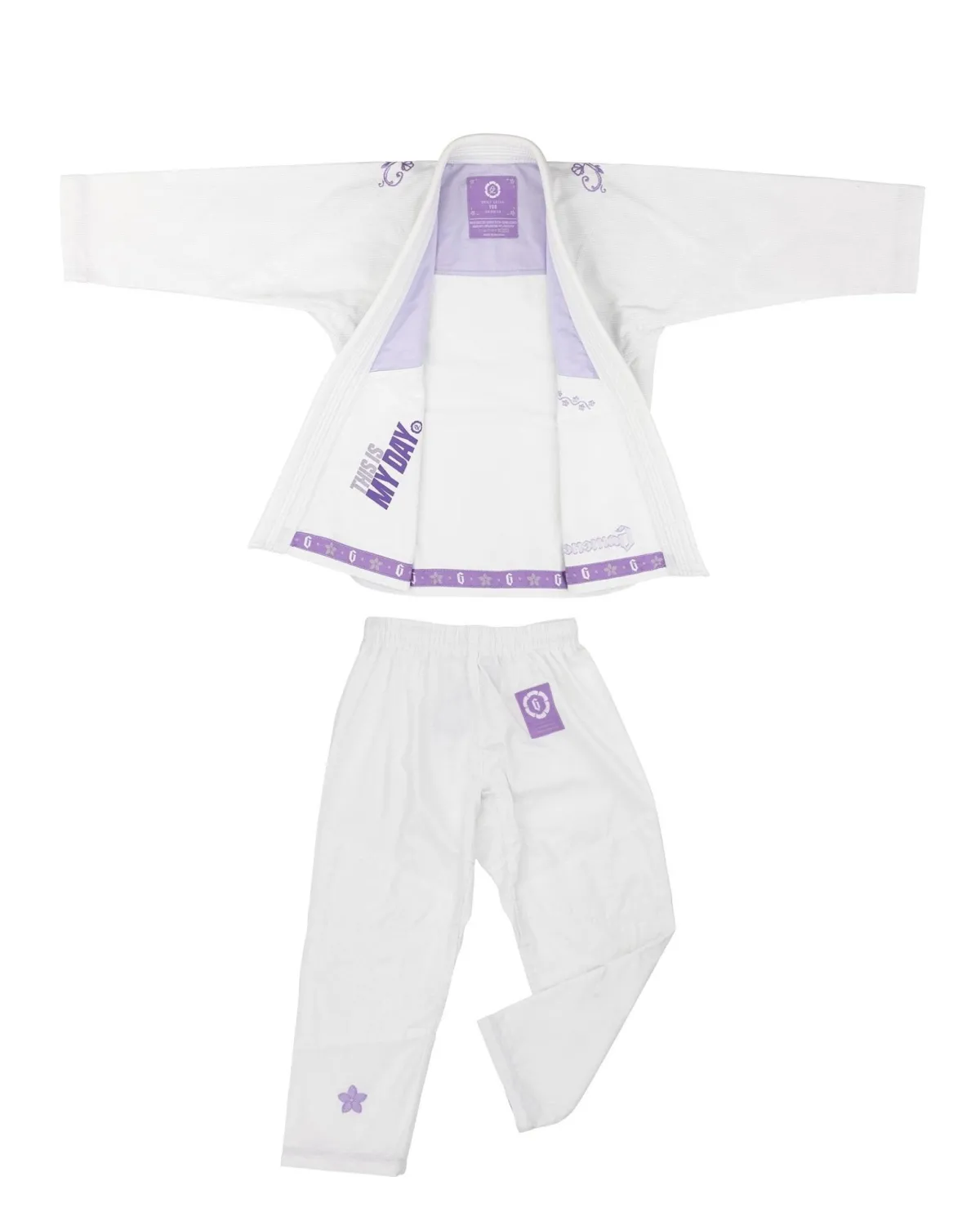New Century Martial Arts Emily Leyva Youth Air Pro 3.0 Gi White