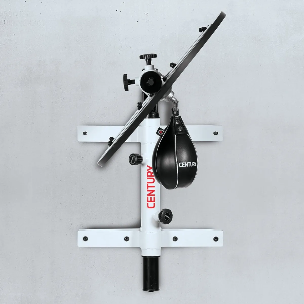 Online Century Martial Arts Fold Away Speed Bag Platform & Bag Kit Black/White/Red