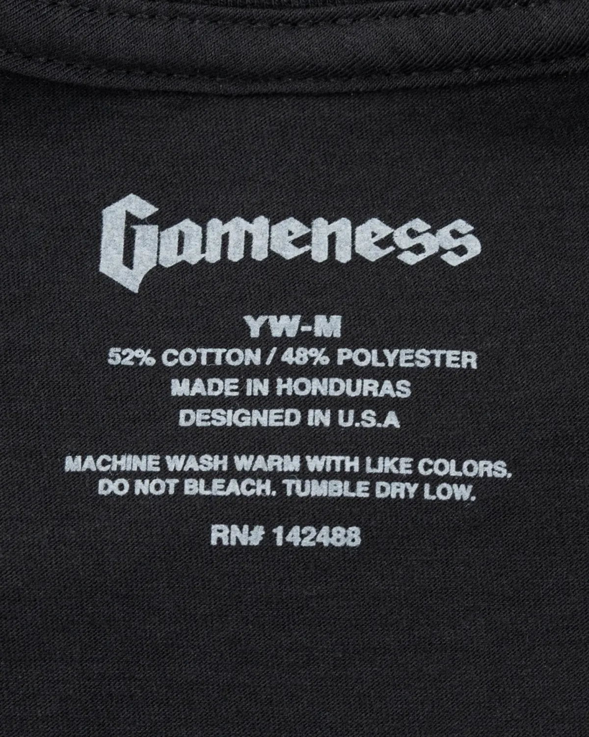 Discount Gameness Boy's Combate Tee Black