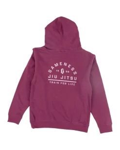 Online Gameness Forca Bela Girl's Hoodie Maroon
