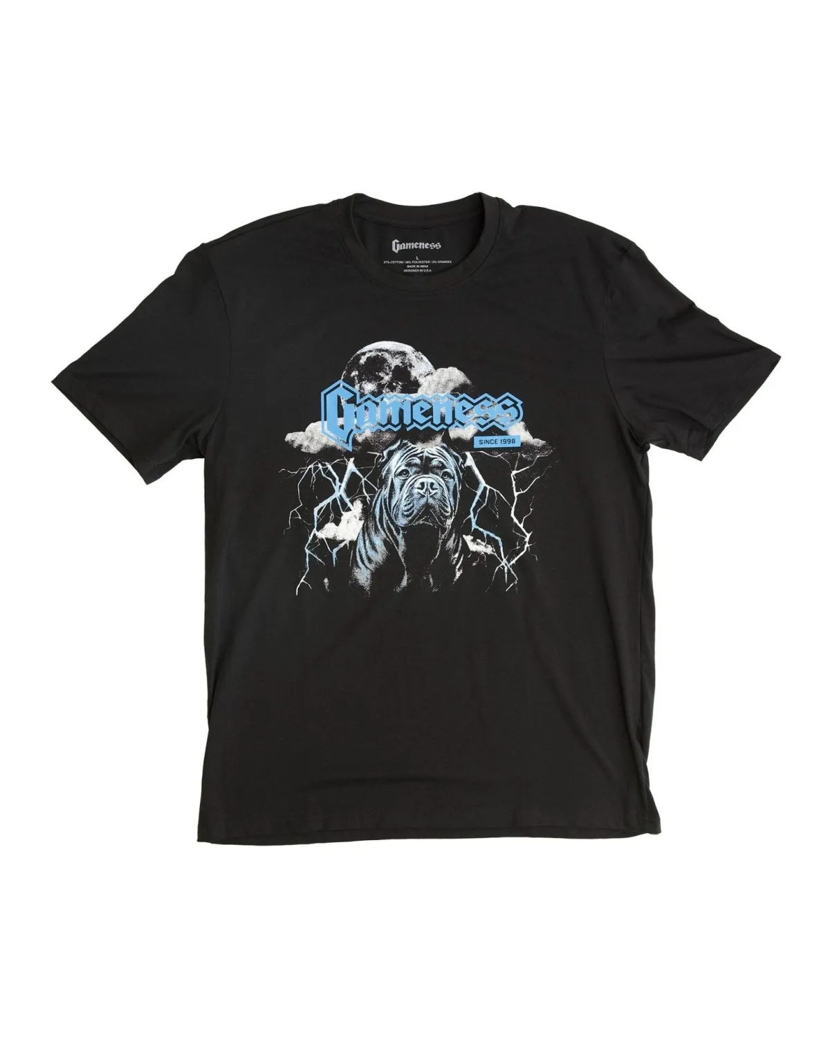 Hot Gameness Men's Cali Dog Tee Black