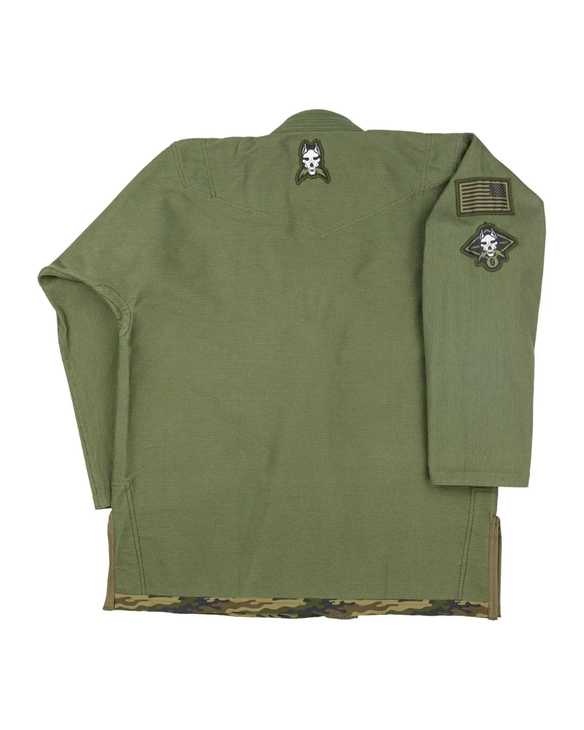 Century Martial Arts Gameness Men's Combate Gi Rifle Green