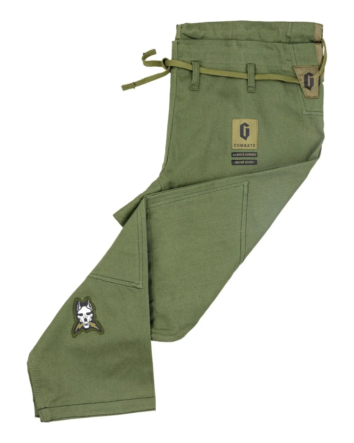 Century Martial Arts Gameness Men's Combate Gi Rifle Green