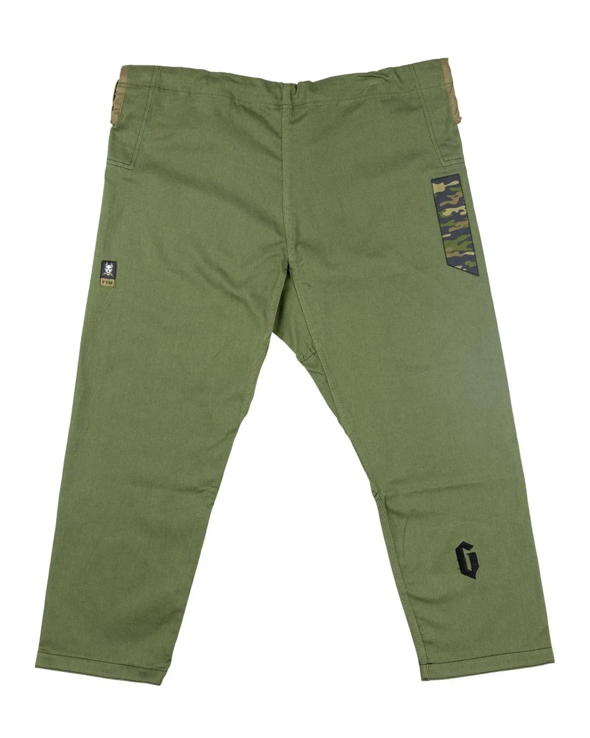 Century Martial Arts Gameness Men's Combate Gi Rifle Green