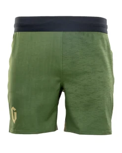 Discount Century Martial Arts Gameness Men's Combate Unlined Grappling Shorts Olive