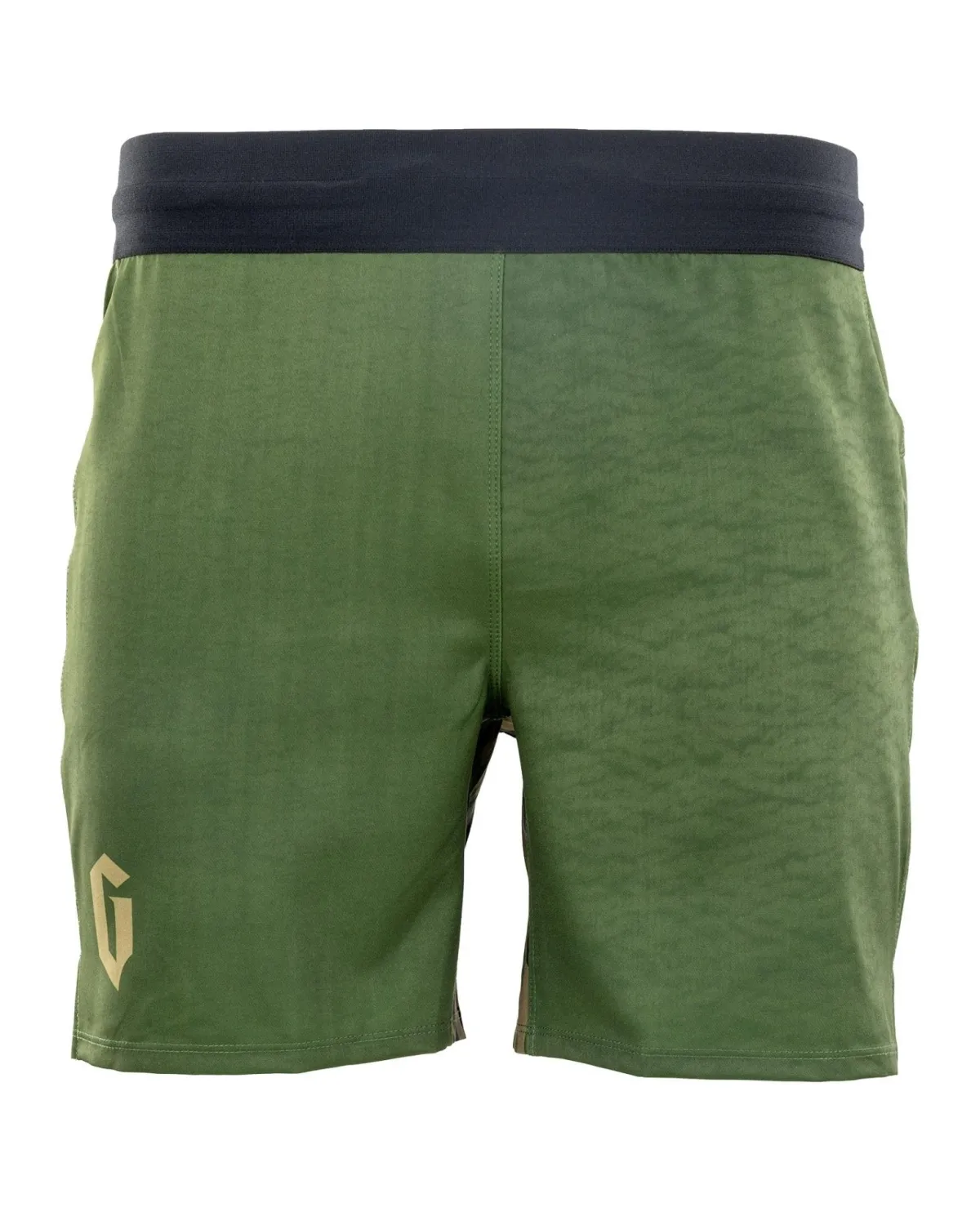 Discount Century Martial Arts Gameness Men's Combate Unlined Grappling Shorts Olive