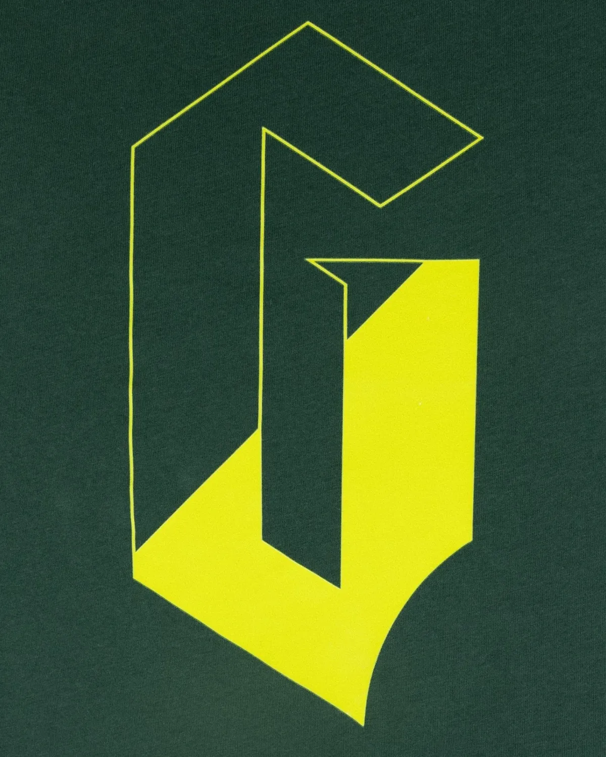 Clearance Gameness Men's Eco Tee Dark Green