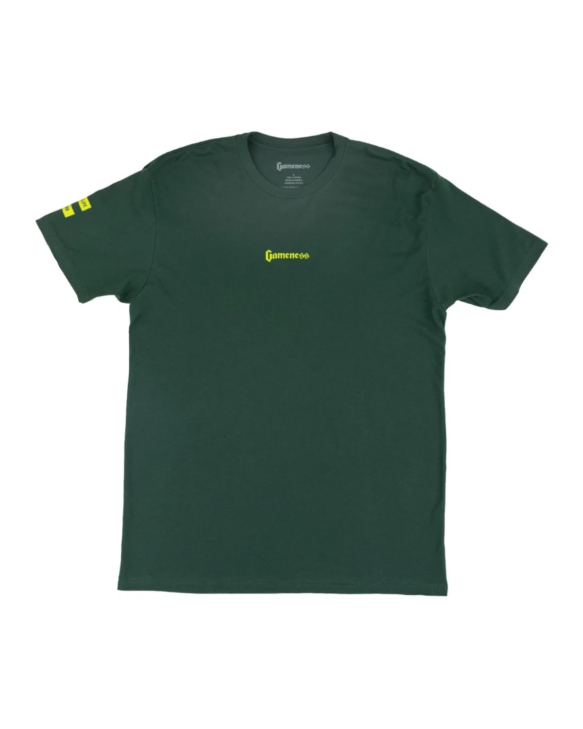 Clearance Gameness Men's Eco Tee Dark Green