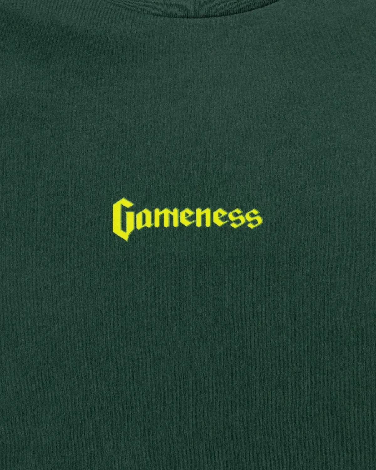Clearance Gameness Men's Eco Tee Dark Green