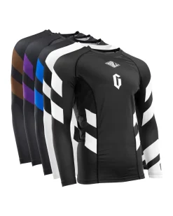 Discount Gameness Men's Long Sleeve Pro Ranked Rash Guard