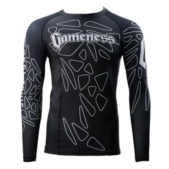 Discount Gameness Men's Long Sleeve Pro Ranked Rash Guard