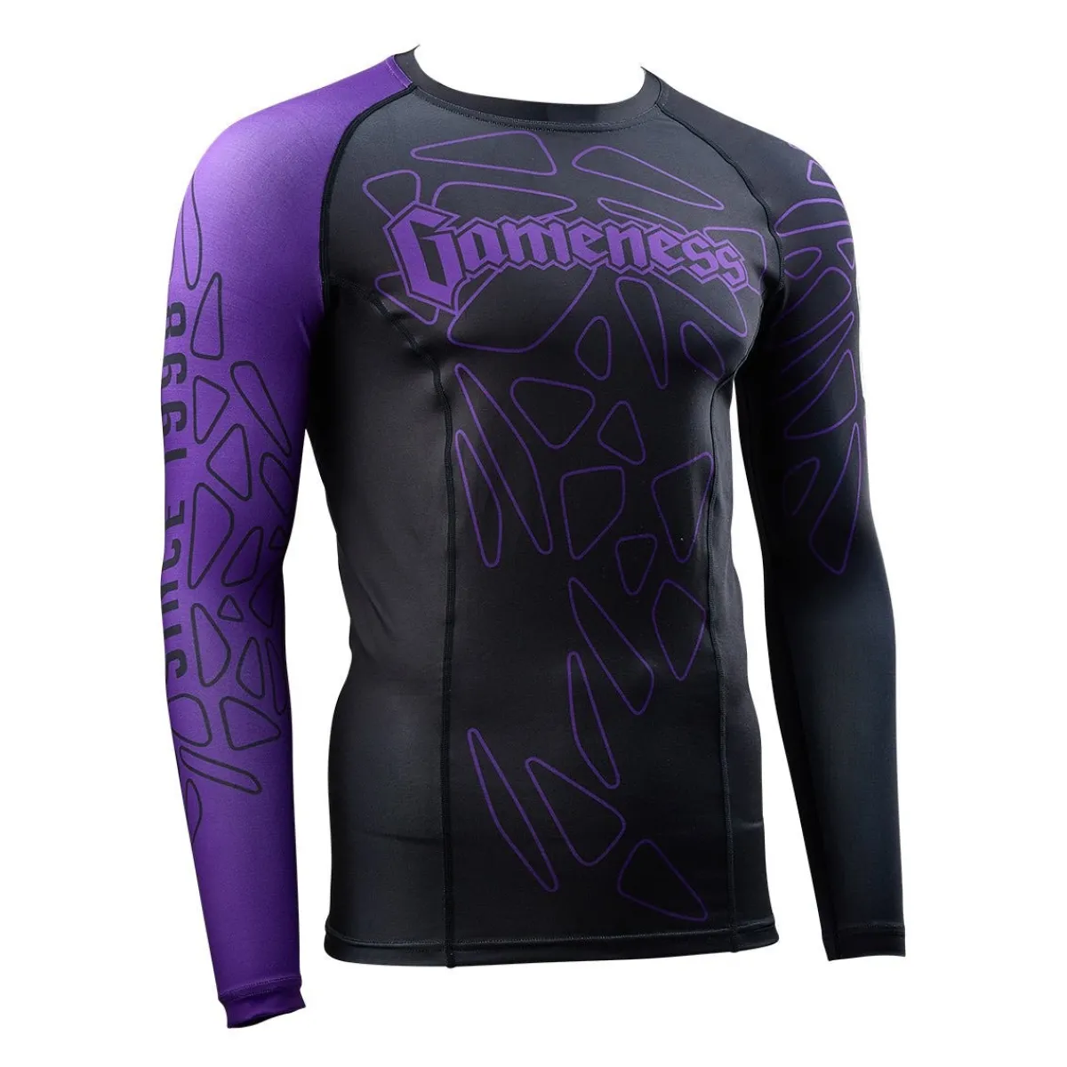 Discount Gameness Men's Long Sleeve Pro Ranked Rash Guard