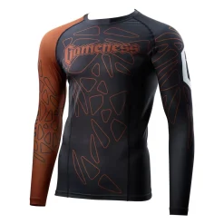 Discount Gameness Men's Long Sleeve Pro Ranked Rash Guard