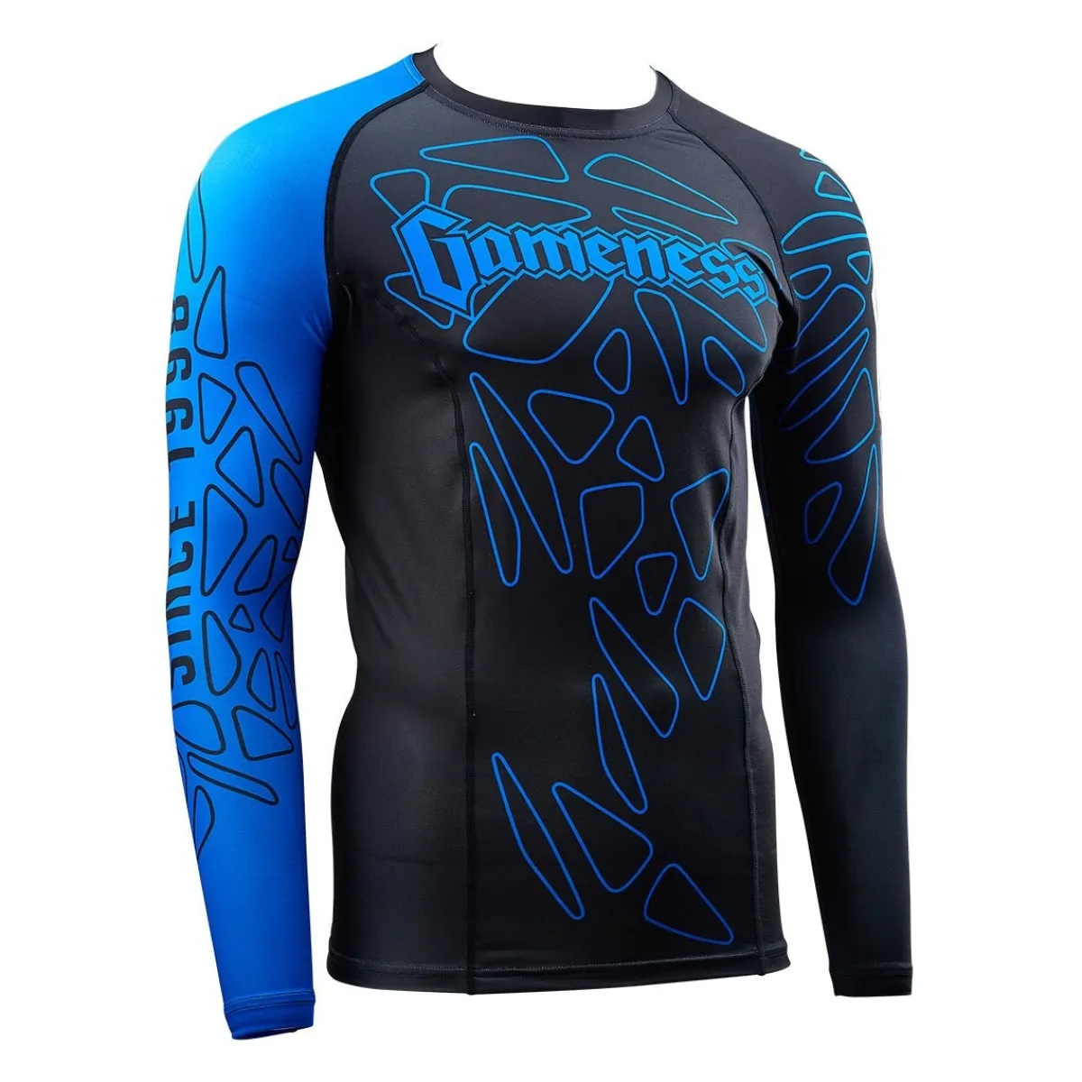 Discount Gameness Men's Long Sleeve Pro Ranked Rash Guard