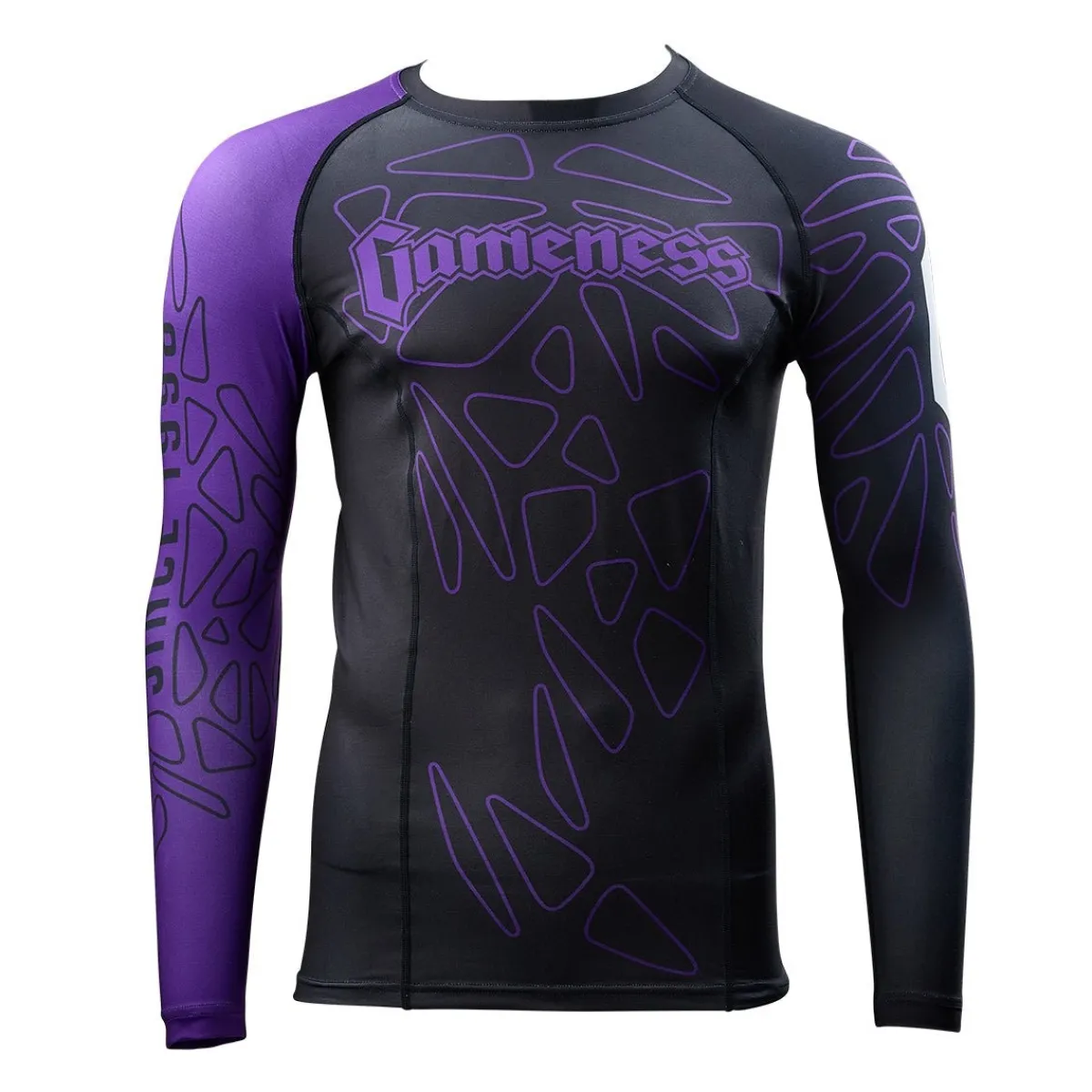 Discount Gameness Men's Long Sleeve Pro Ranked Rash Guard