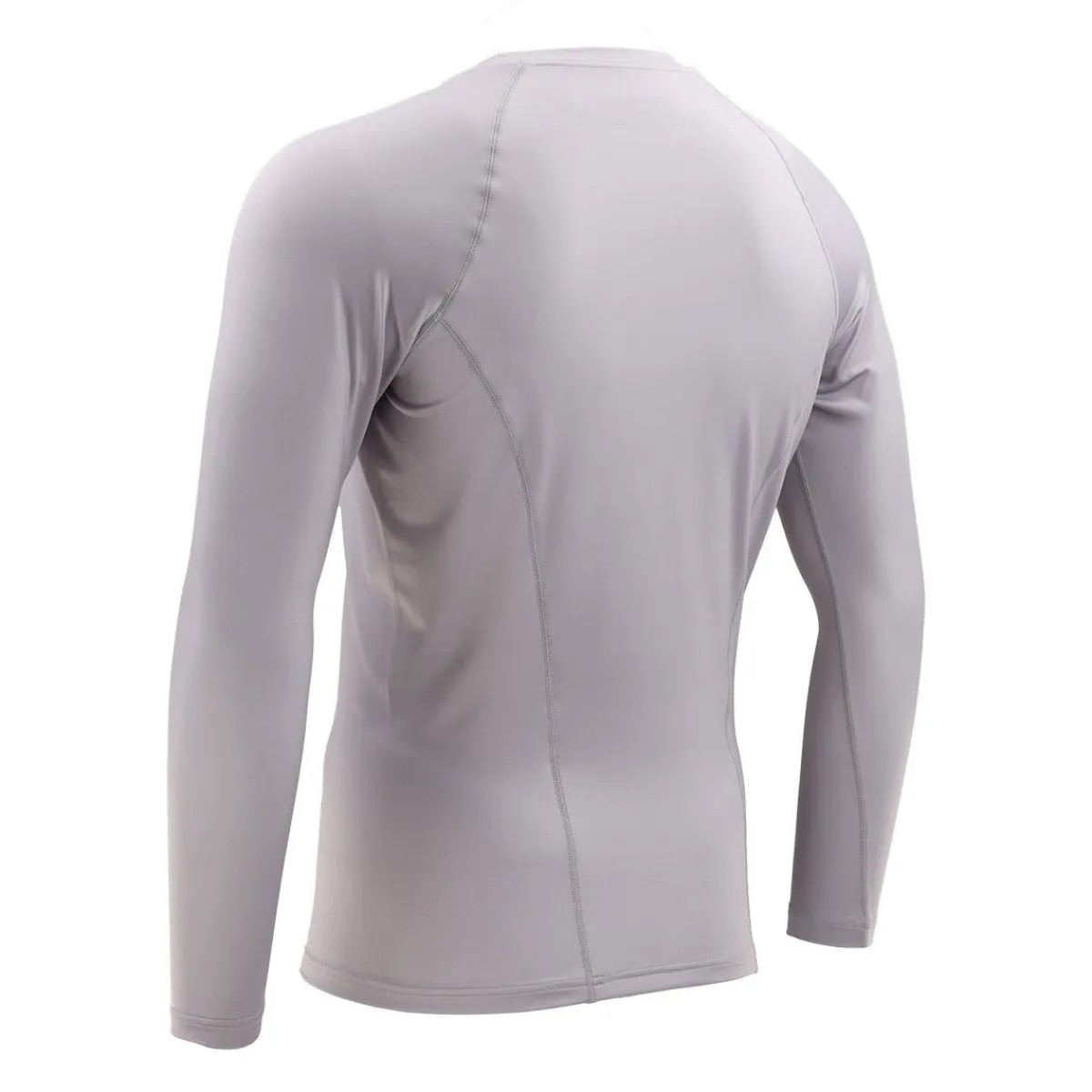 New Gameness Men's Long Sleeve Rash Guard Grey