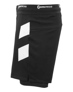 Gameness Men's Pulse Lined Pro Grappling Short Black