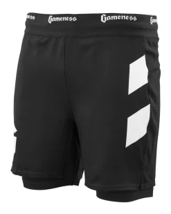 Gameness Men's Pulse Lined Pro Grappling Short Black