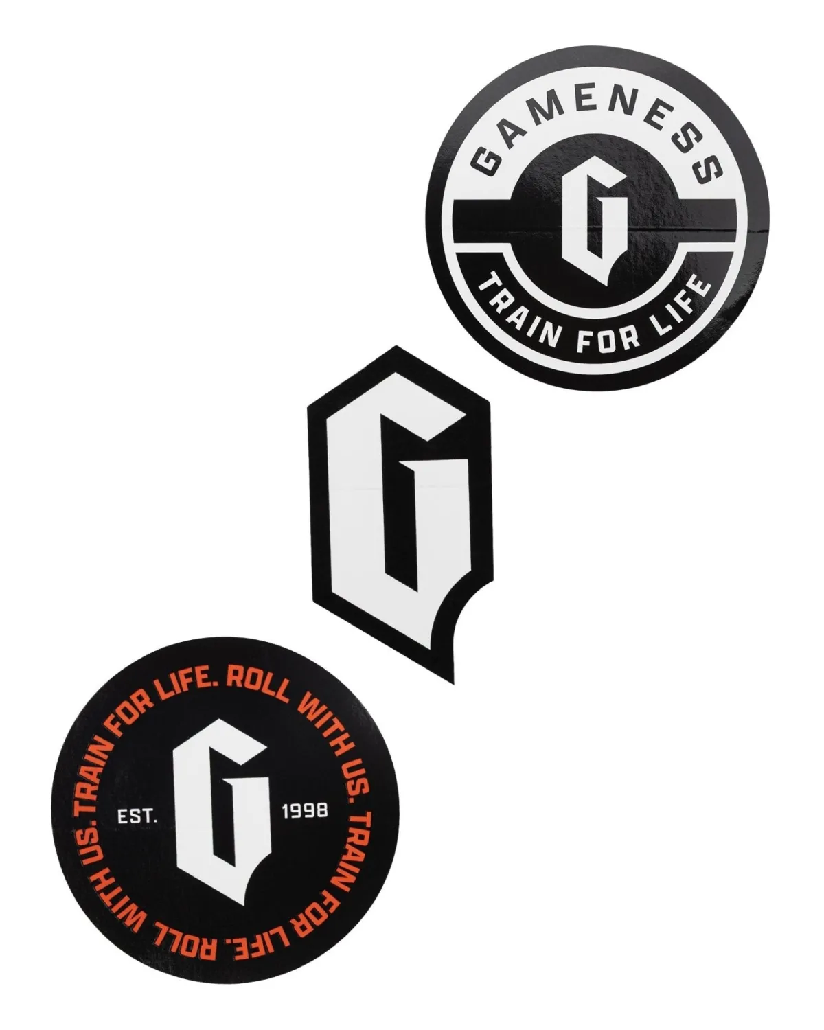 Clearance Century Martial Arts Gameness 3-Pack Sticker Set