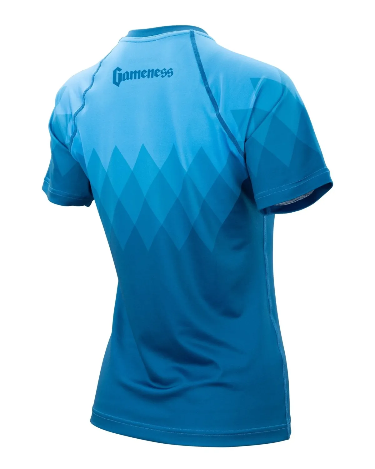 Clearance Gameness Women's Eco Short Sleeve Rash Guard Turquoise