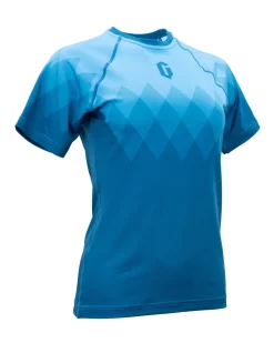 Clearance Gameness Women's Eco Short Sleeve Rash Guard Turquoise