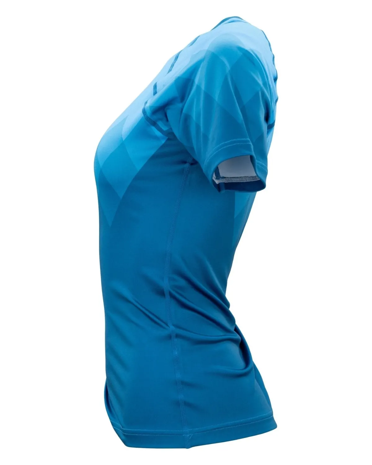 Clearance Gameness Women's Eco Short Sleeve Rash Guard Turquoise