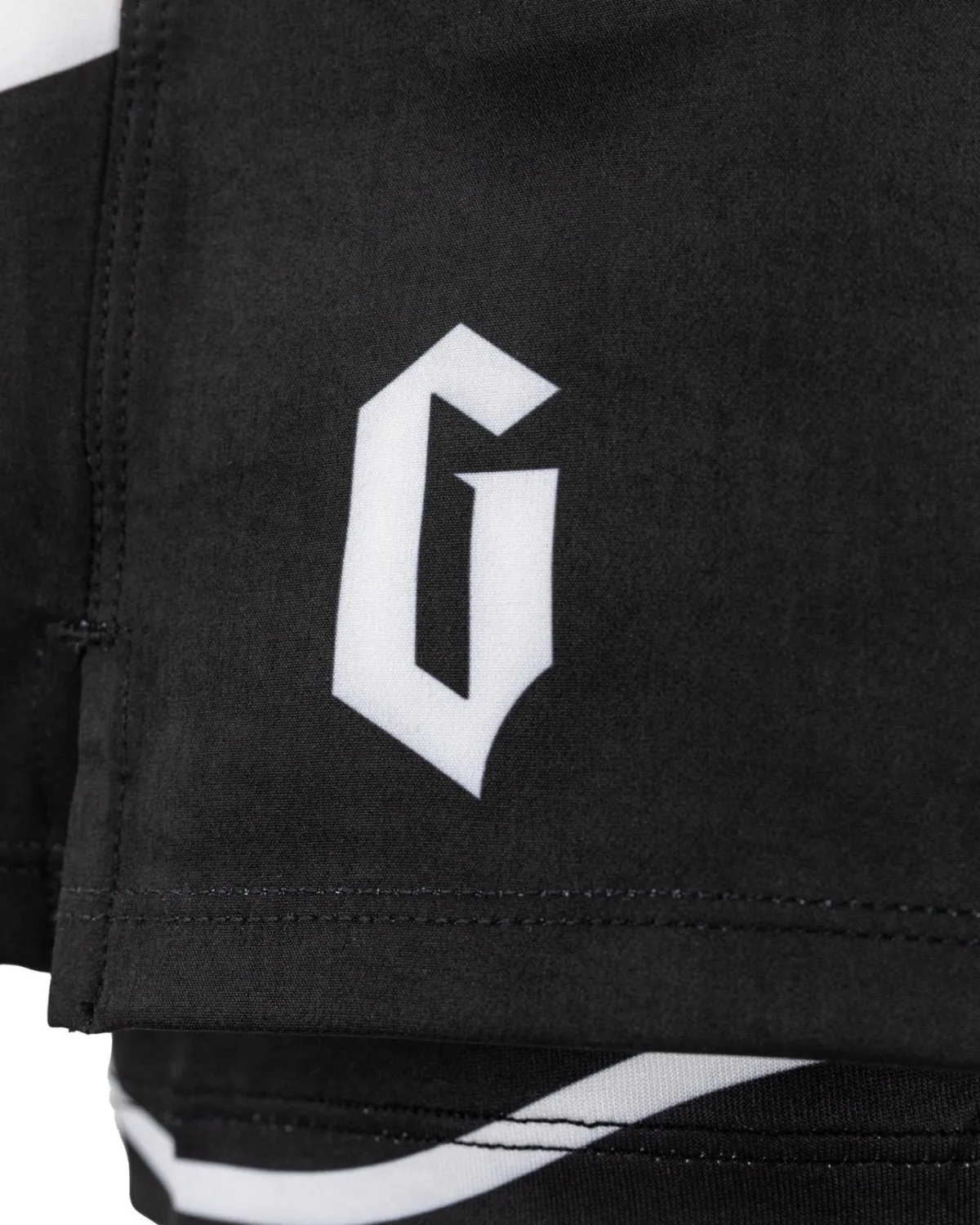 Clearance Century Martial Arts Gameness Women's Lined Pro Grappling Short - Flow Black